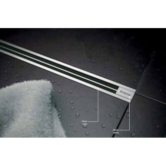 Κανάλι Ντουζiέρας Σιφών Confluo Premium Slim Line 650 65cm Ανοξείδωτο Χρωμέ